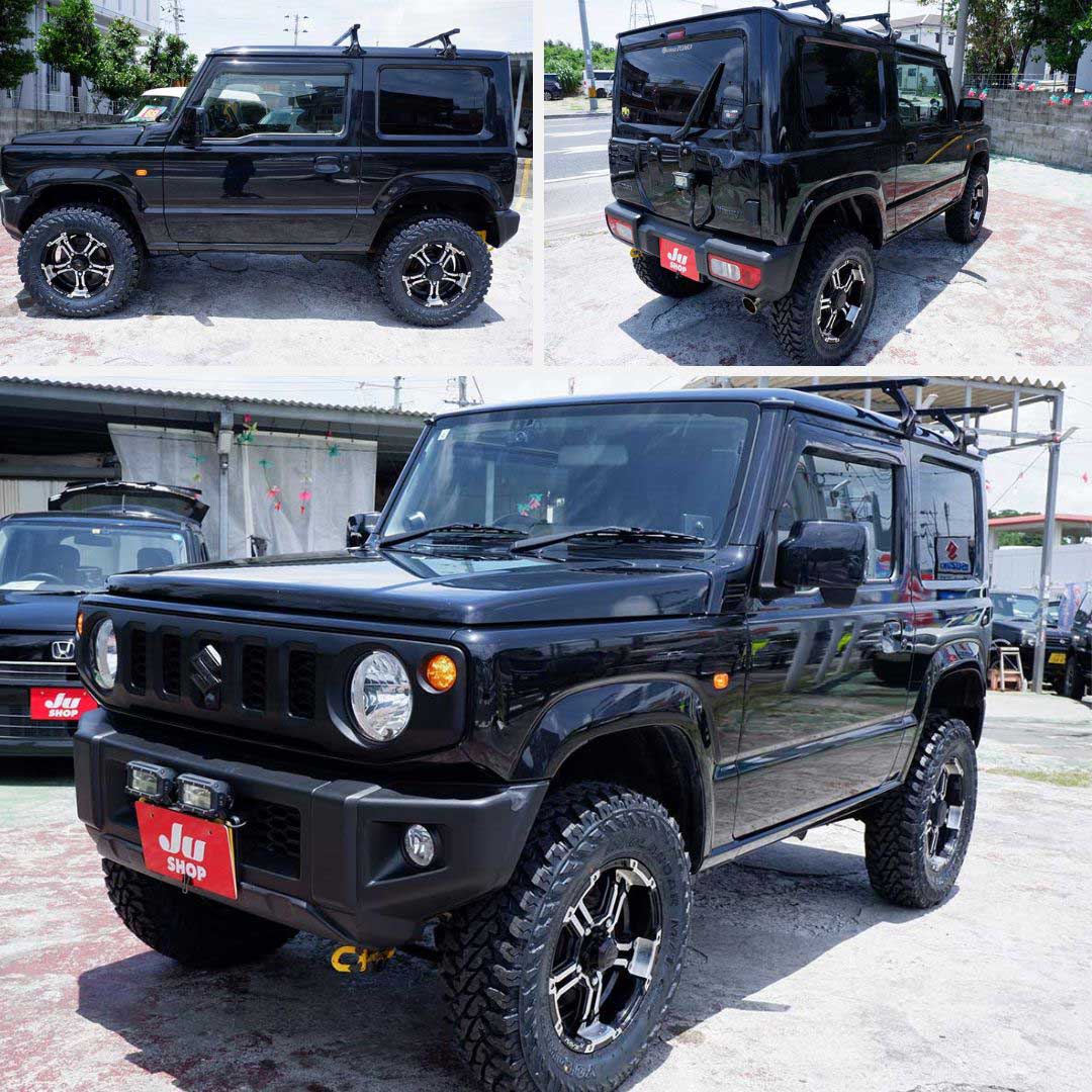 ジムニー 660 XL 4WD ●カスタムジムニーが2年保証で安心して乗れます!●本土中古・修復なし・リフトアップカスタム