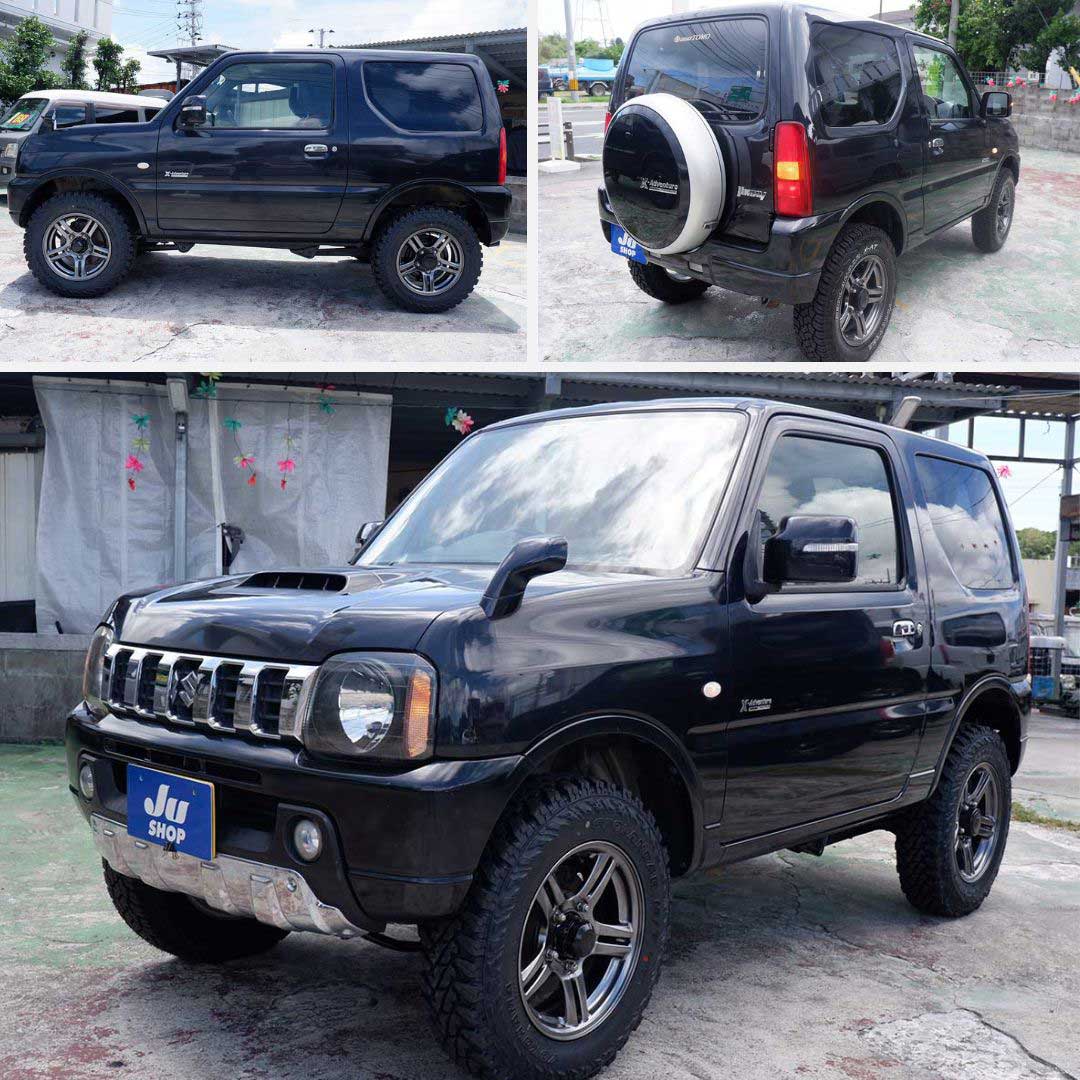 ジムニー 660 クロスアドベンチャー 4WD ●本土中古・修復なし・リフトアップカスタム●カスタムジムニーが2年保証で安心して乗れます!