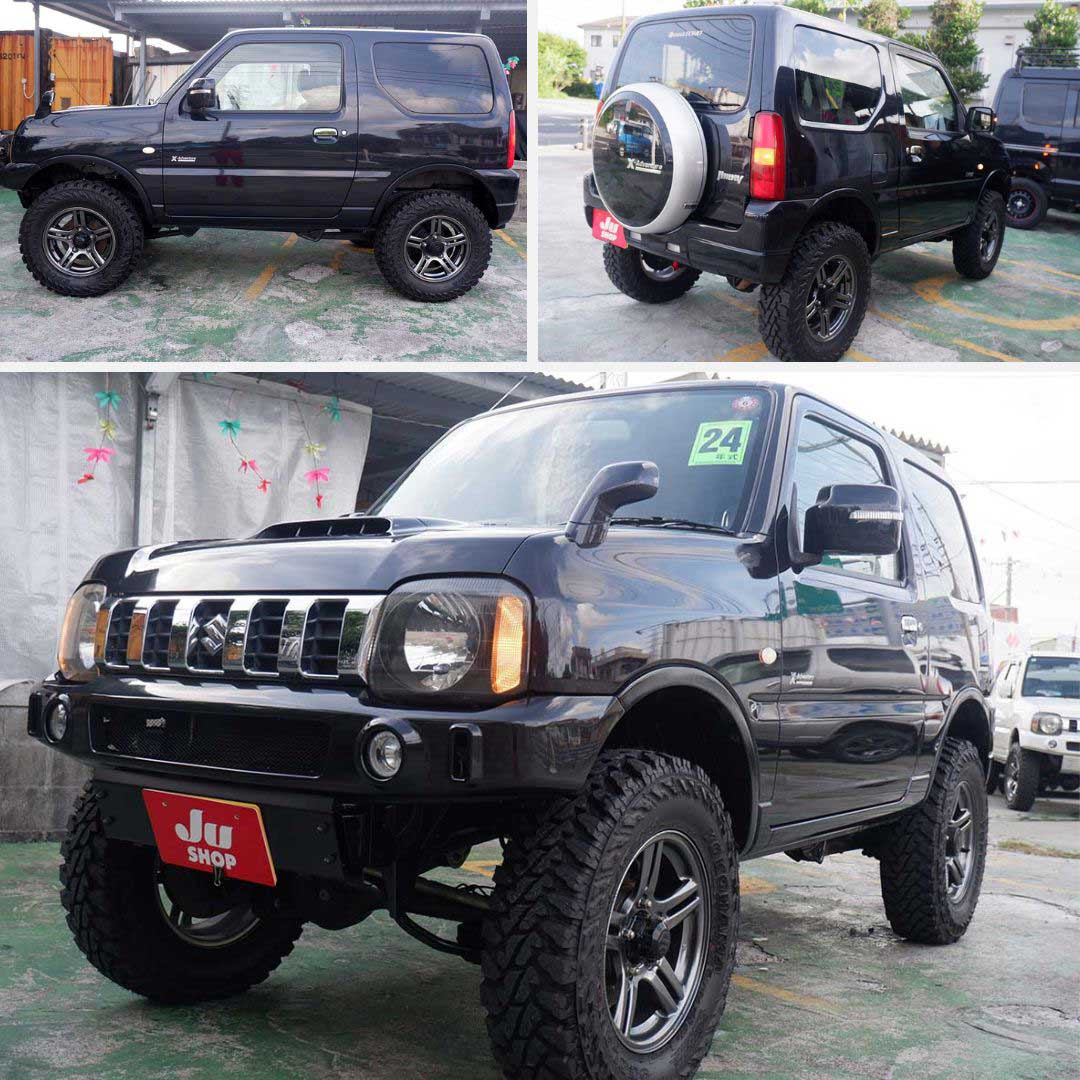 ジムニー 660 クロスアドベンチャー 4WD ●本土中古・修復なし・リフトアップ●カスタムジムニーが2年保証にアップグレード可能です!