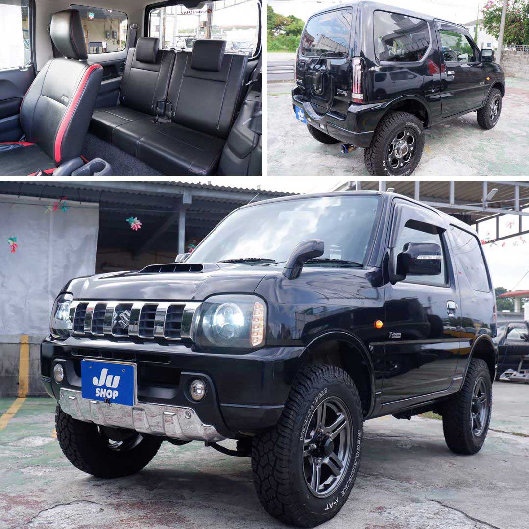 ジムニー 660 クロスアドベンチャー 4WD オプションホイール装着済み・社外パーツ多数・2年保証にアップグレードできます。逢いに来てください。