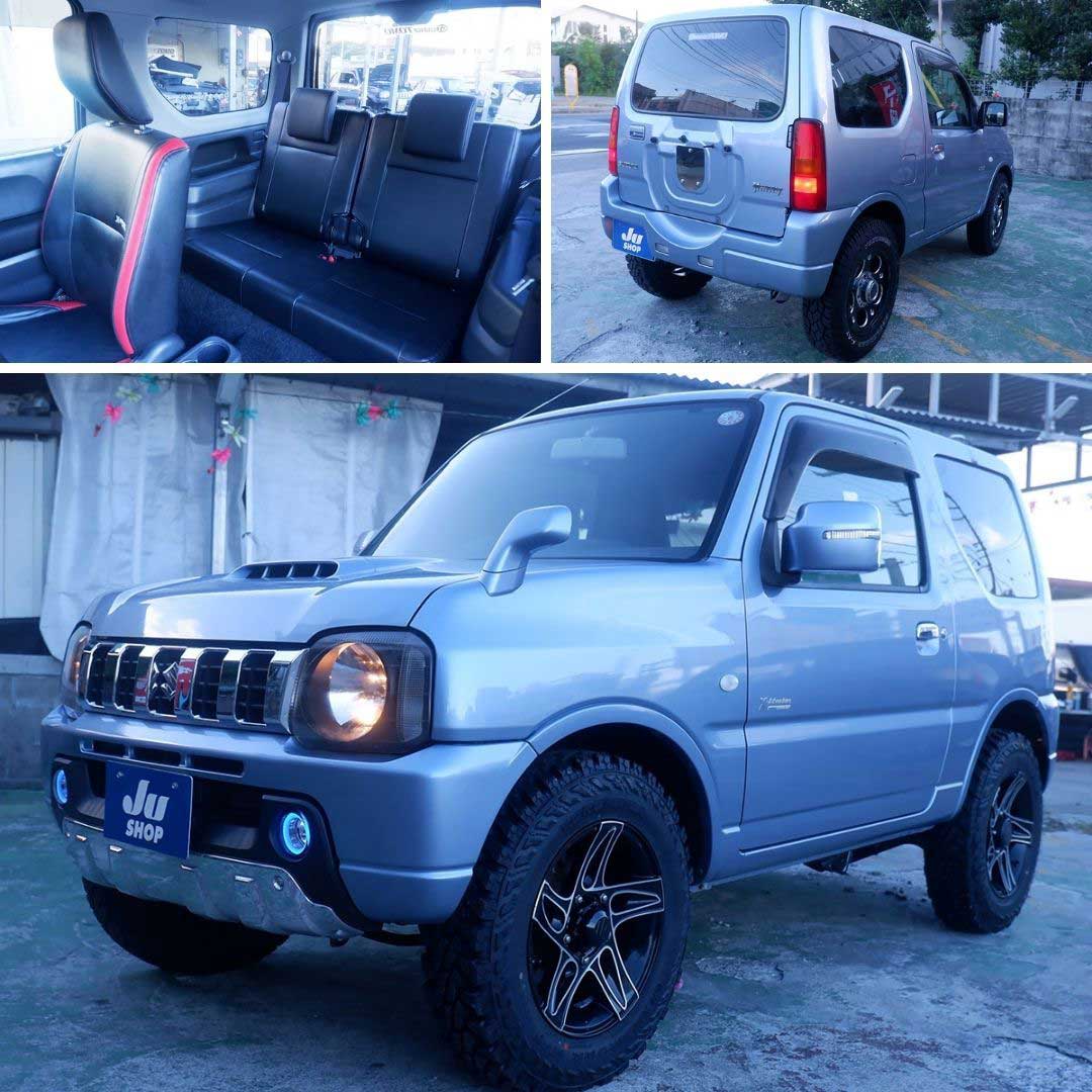 ジムニー 660 クロスアドベンチャー 4WD ２年保証にアップグレード可能です！本土中古きれいなジムニーマニュアル車！