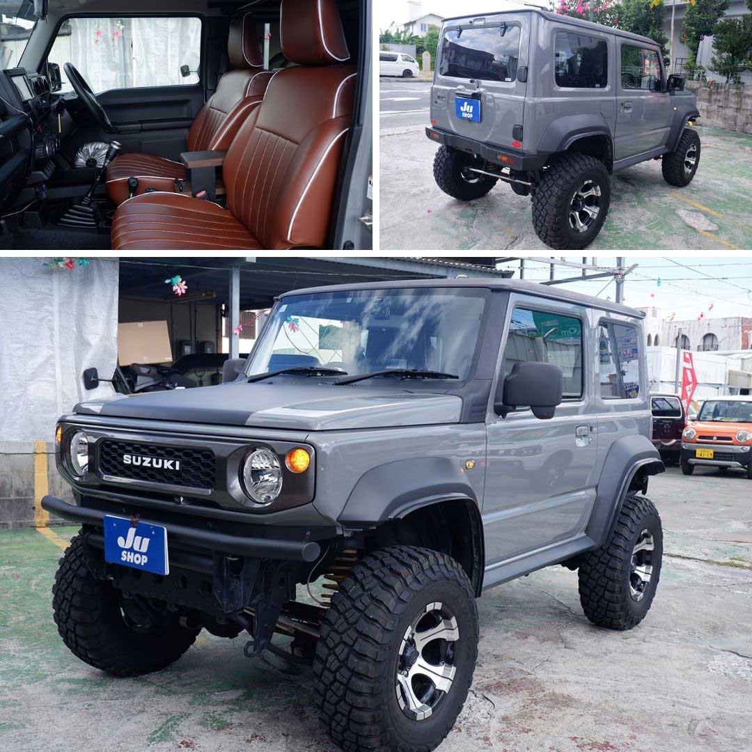 ジムニーシエラ 1.5 JL 4WD 埼玉の専門店でカスタムしたデモカーレベルのカッチョイイシエラです!一見の価値有です!