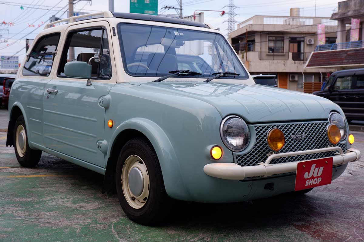日産 パオ キャンバストップ 社長の自家用車!乗らないので、大事にしてくれる大募集!