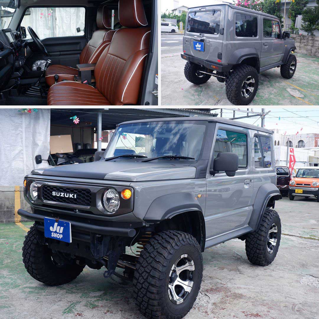 ジムニーシエラ 1.5 JL 4WD 埼玉の専門店でカスタムしたデモカーレベルのカッチョイイシエラです!【20万円値下げ】