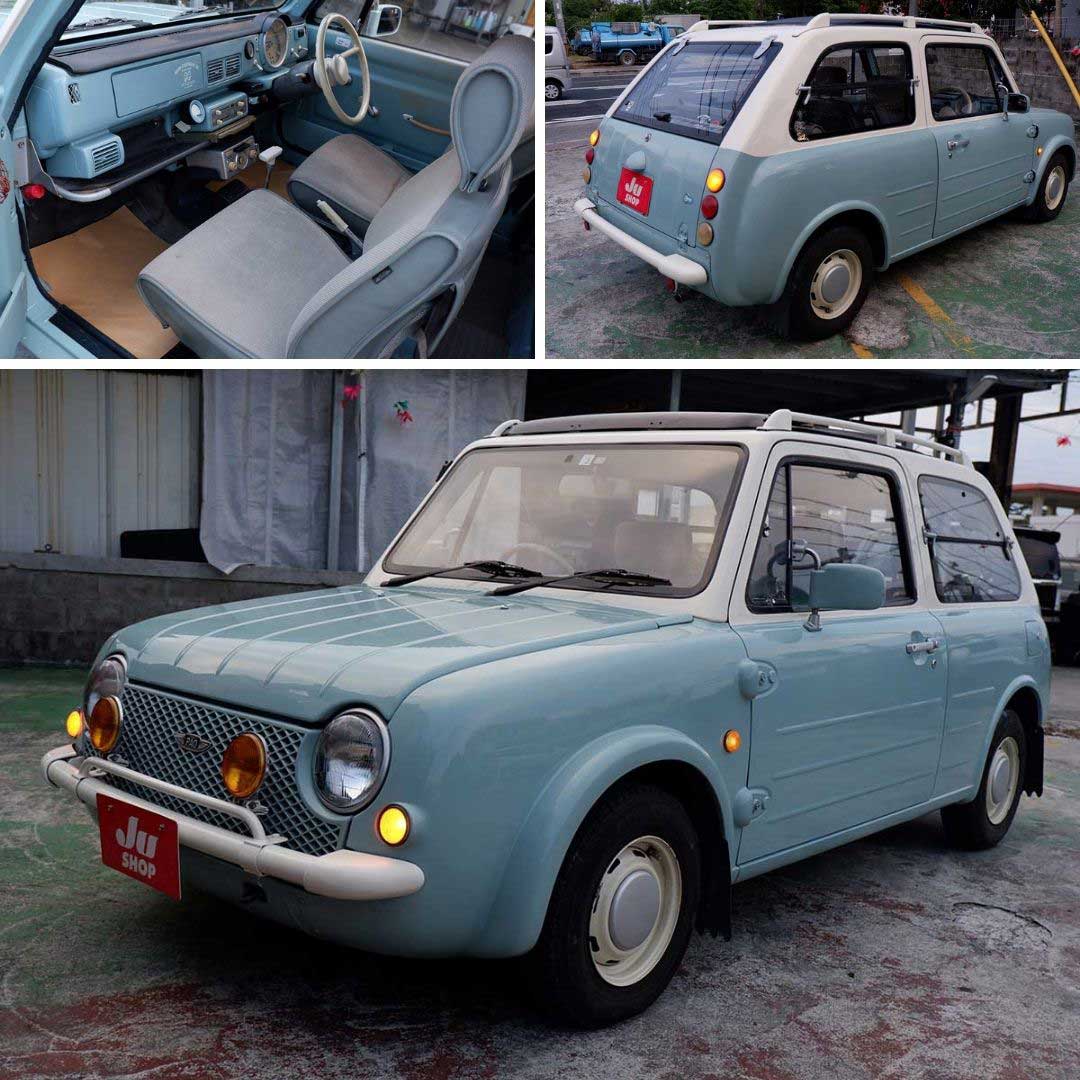 日産 パオ キャンバストップ 社長の自家用車!乗らないので、大事にしてくれる大募集!