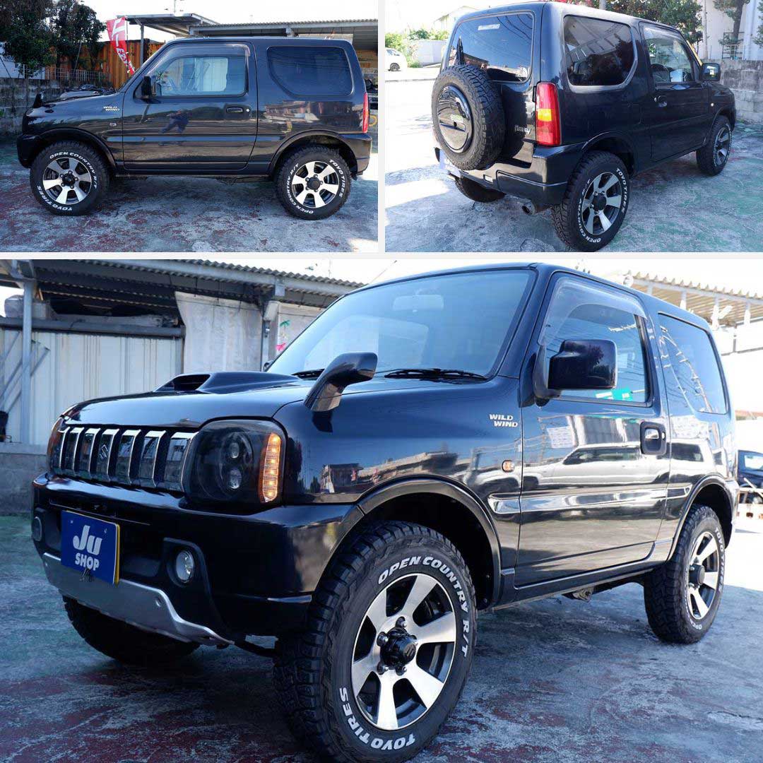 ジムニー 660 ワイルドウインド 4WD TOMOカスタム下取り車・リビルドエンジン・AT 交換済み・格安販売