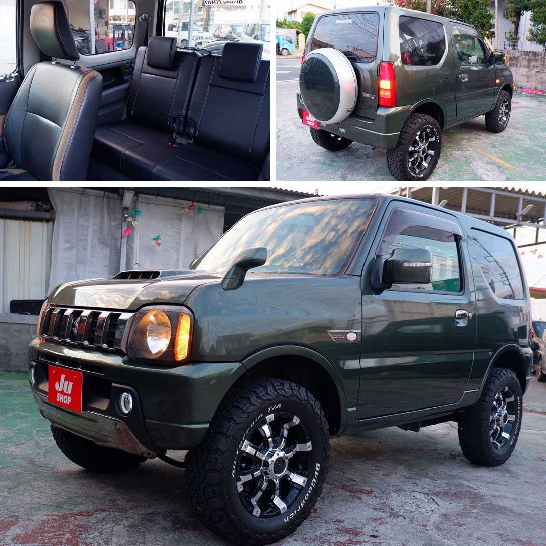 スズキ ジムニー 660 ランドベンチャー 4WD 本土中古・新品リフトアップキット・マニュアル車・●カスタムジムニーが2年保証にグレードアップ可能です