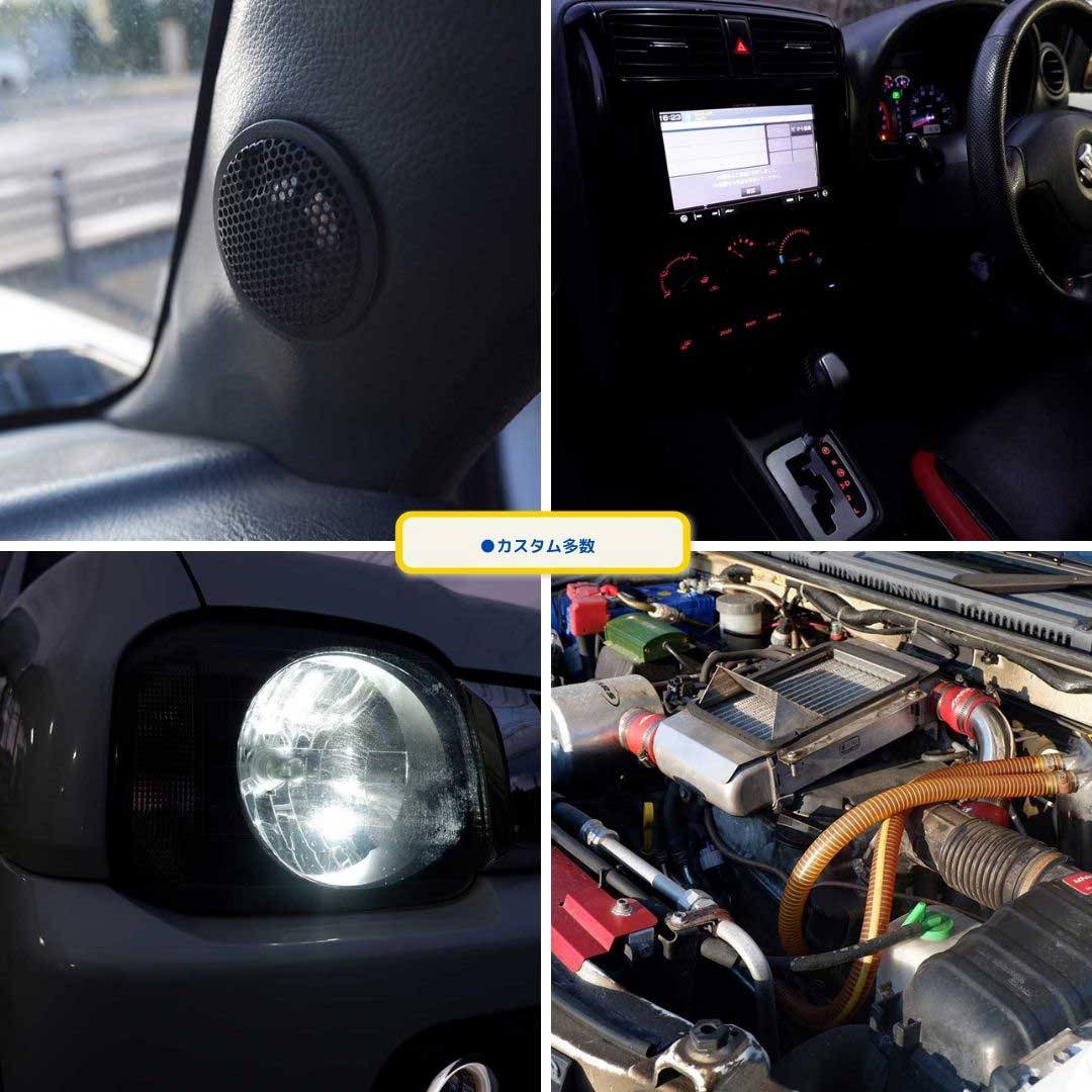 カスタム多数