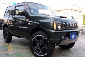 スズキ ジムニー 660 ランドベンチャー 4WD 本土中古修復小RA・レイズアルミ・選べるホイール・２年保証にアップグレードできます