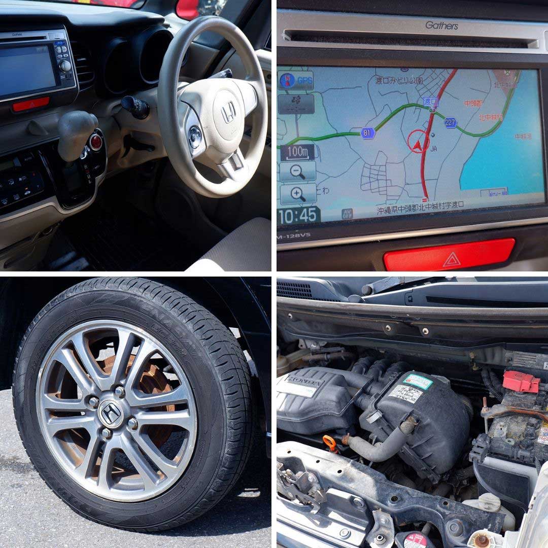 ホンダ N-BOX 660 G Lパッケージ パワースライドドア・ワンセグナビ・バックカメラ・アルミホイール・２年保証にアップグレードできます
