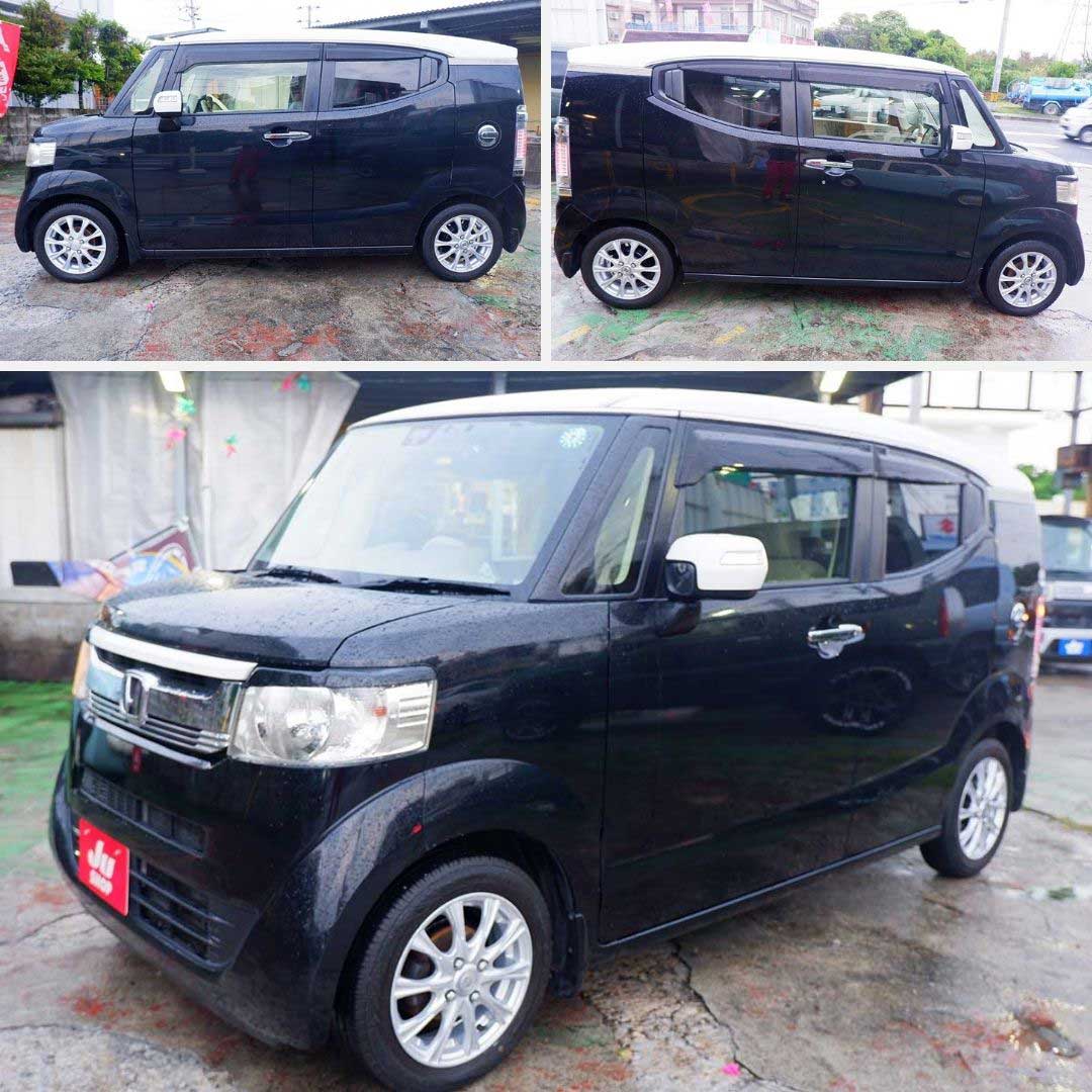ホンダ N-BOXスラッシュ 660 G Aパッケージ 2トーンカラースタイル オサレなⅡトーンのスラッシュがアルミホイールを履きました(^^)
