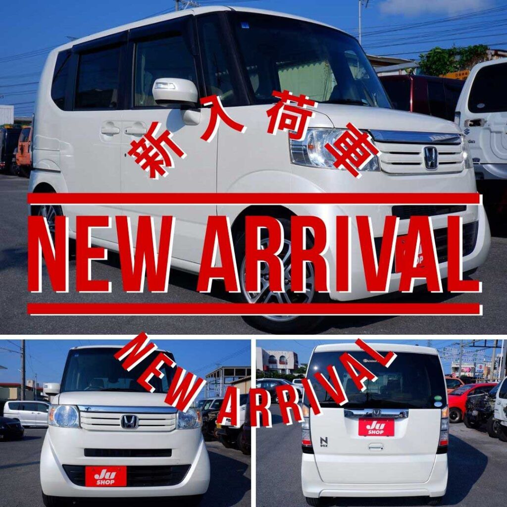 ホンダ N-BOX 660 G Lパッケージ 本土中古・修復なし評価4・左パワースライドドア・純正アルミ・新品タイヤ・キレイなNBOXが好きです