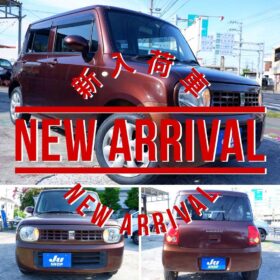 スズキ アルトラパン 660 G 本土仕入れ・修復なし評価3.5・新品タイヤ・純正アルミ・オプション新品アルミ・DVD・バックカメラ