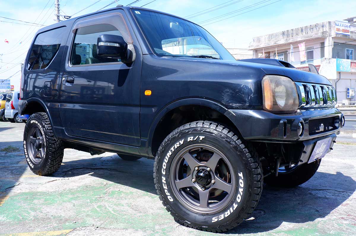 スズキ ジムニー 660 クロスアドベンチャー XC 4WD TOMOカスタム買取車両・リフトアップ・社外バンパー・社外マフラー・社外アルミ・
