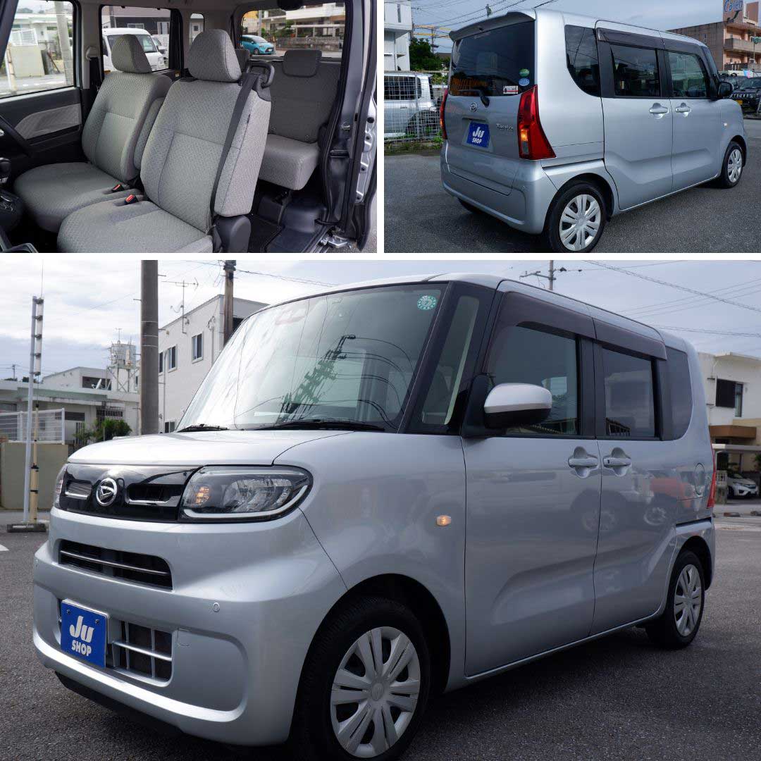 ダイハツ タント 660 Xターボ 本土仕入れ・左パワースライドドア・ナビテレビ・バックカメラ・新品タイヤ・ETC・プッシュスタート
