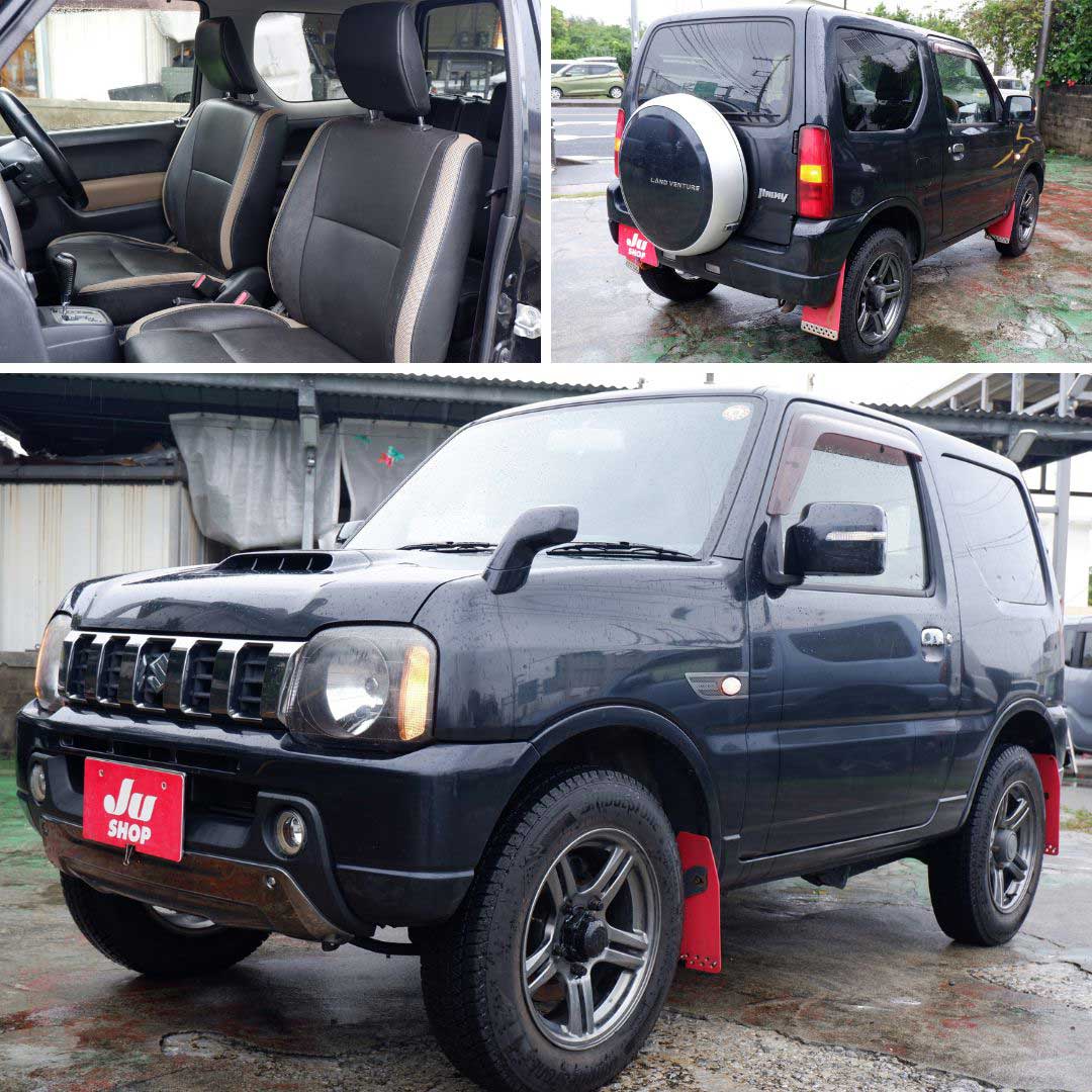 スズキ ジムニー 660 ランドベンチャー 4WD 本土仕入れの修復なし車両です。豊富な経験を生かしたカスタムご提案可能です。お気軽にご相談ください。