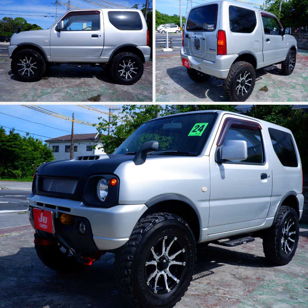 スズキ ジムニー 660 XG 4WD 待乗りでも安心できるようカスタムし直しました。安心の1年保証付きです。