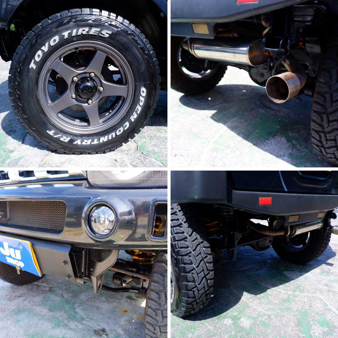 スズキ ジムニー 660 クロスアドベンチャー XC 4WD TOMOカスタム買取車両・リフトアップ・社外バンパー・社外マフラー・社外アルミ・
