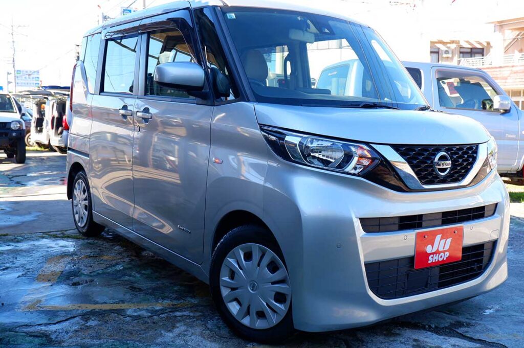 日産 ルークス 660 S 本土仕入れ・修復なし評価4.5・ナビ・バックカメラ・ETC・シンプルなルークス実燃費18.8㌔