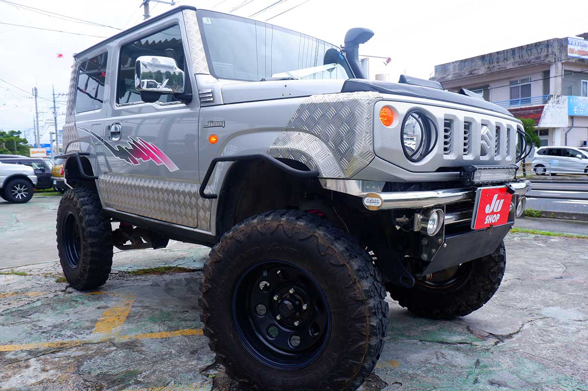 スズキ ジムニー 660 XL 4WD ワンオーナー委託車両・足回り公認・カスタム多数のためご来店・相談必須です