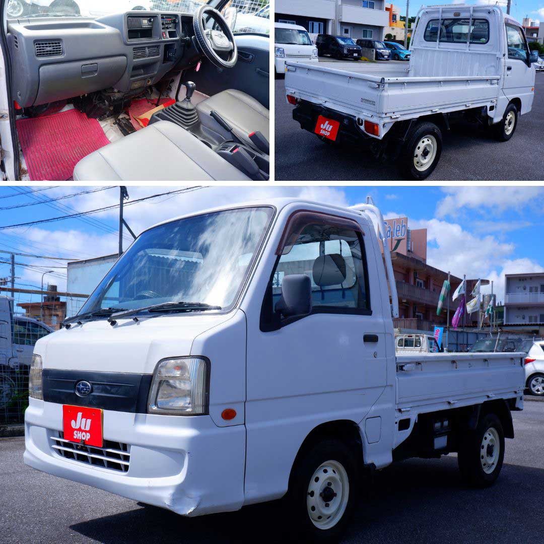 スバル サンバートラック 660 TB 三方開 4WD 4WD ・エアコン・5速ミッション