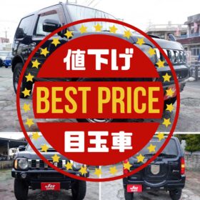 スズキ ジムニー 660 クロスアドベンチャー 4WD 人気のブラックXアドベンチャーマニュアル車！リフトアップやツイーターなど、音にも走りにも拘ったジムニ
