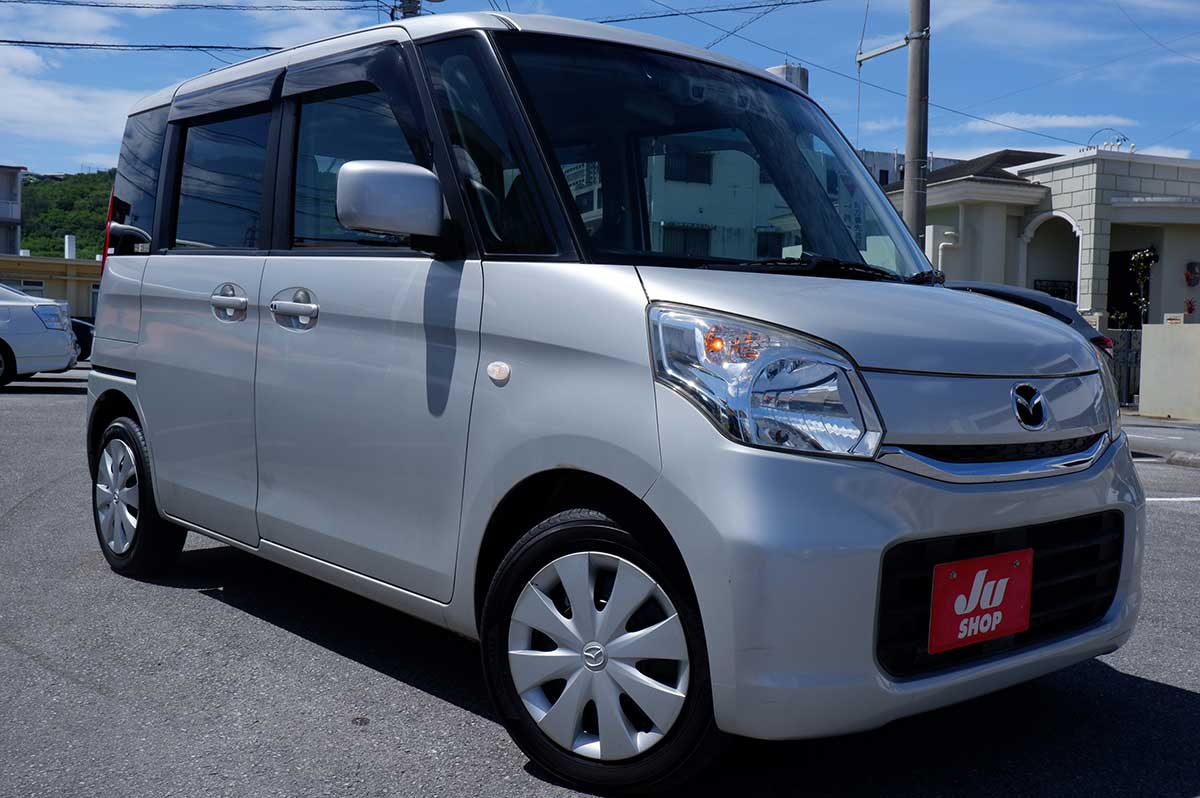 マツダ フレアワゴン 660 XS 本土仕入れ・修復なし・評価4・左パワースライドドア・プッシュスタート・ETC・