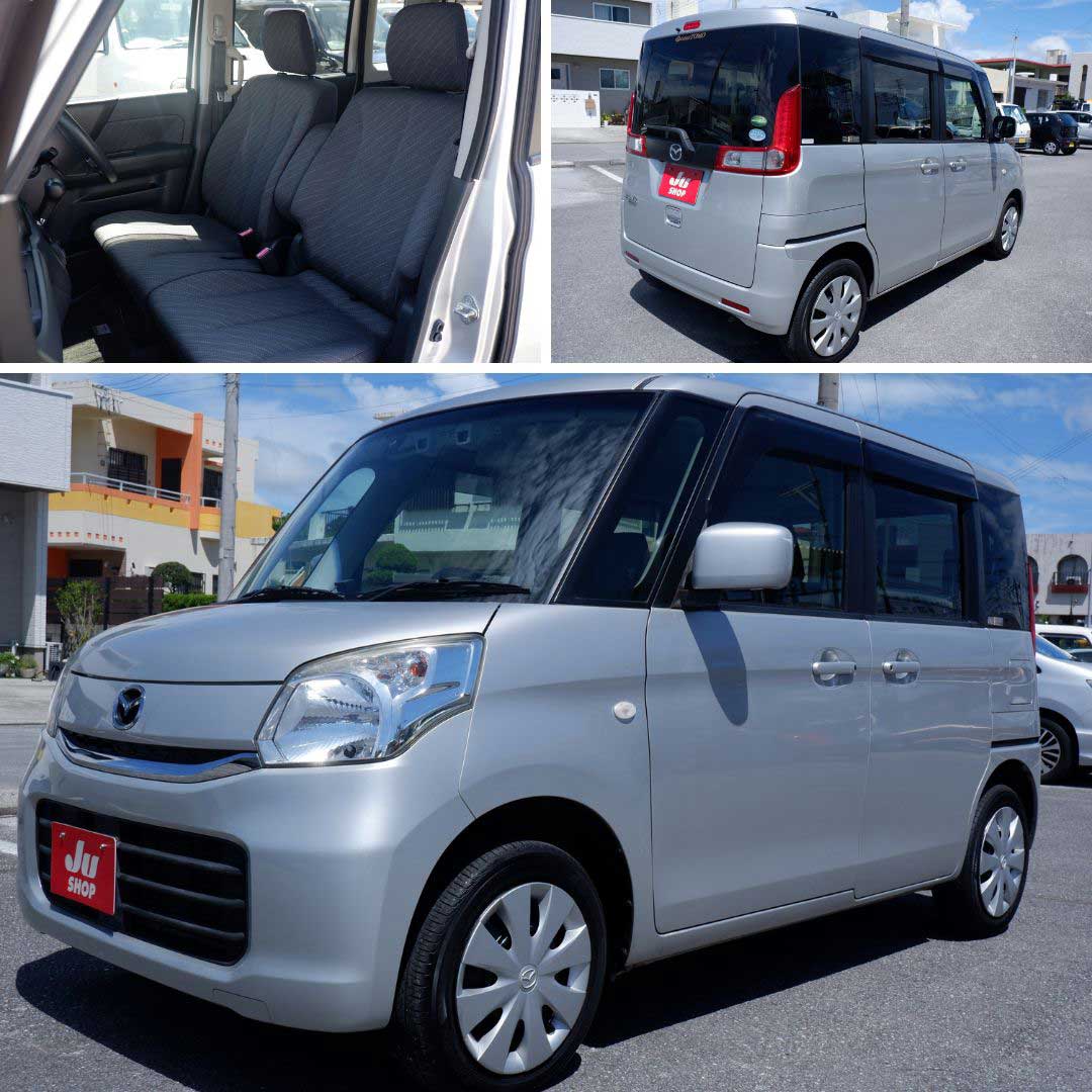 マツダ フレアワゴン 660 XS 本土仕入れ・修復なし・評価4・左パワースライドドア・プッシュスタート・ETC・

