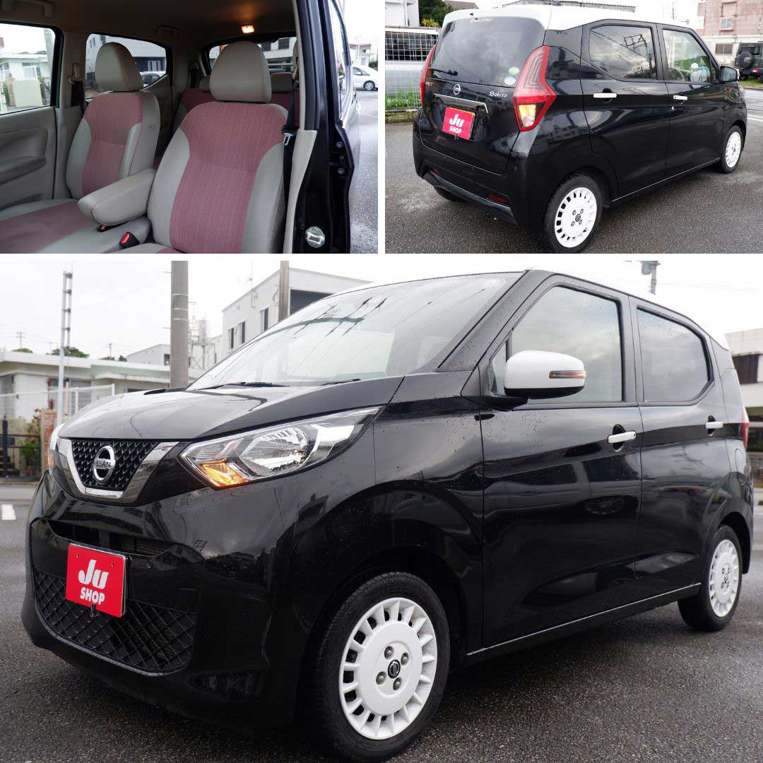 日産 デイズ 660 ボレロ 本土仕入れ・アラウンドビューモニター・９インチフルセグナビ・連動ドラレコ・BTオーディオ・プッシュスタート