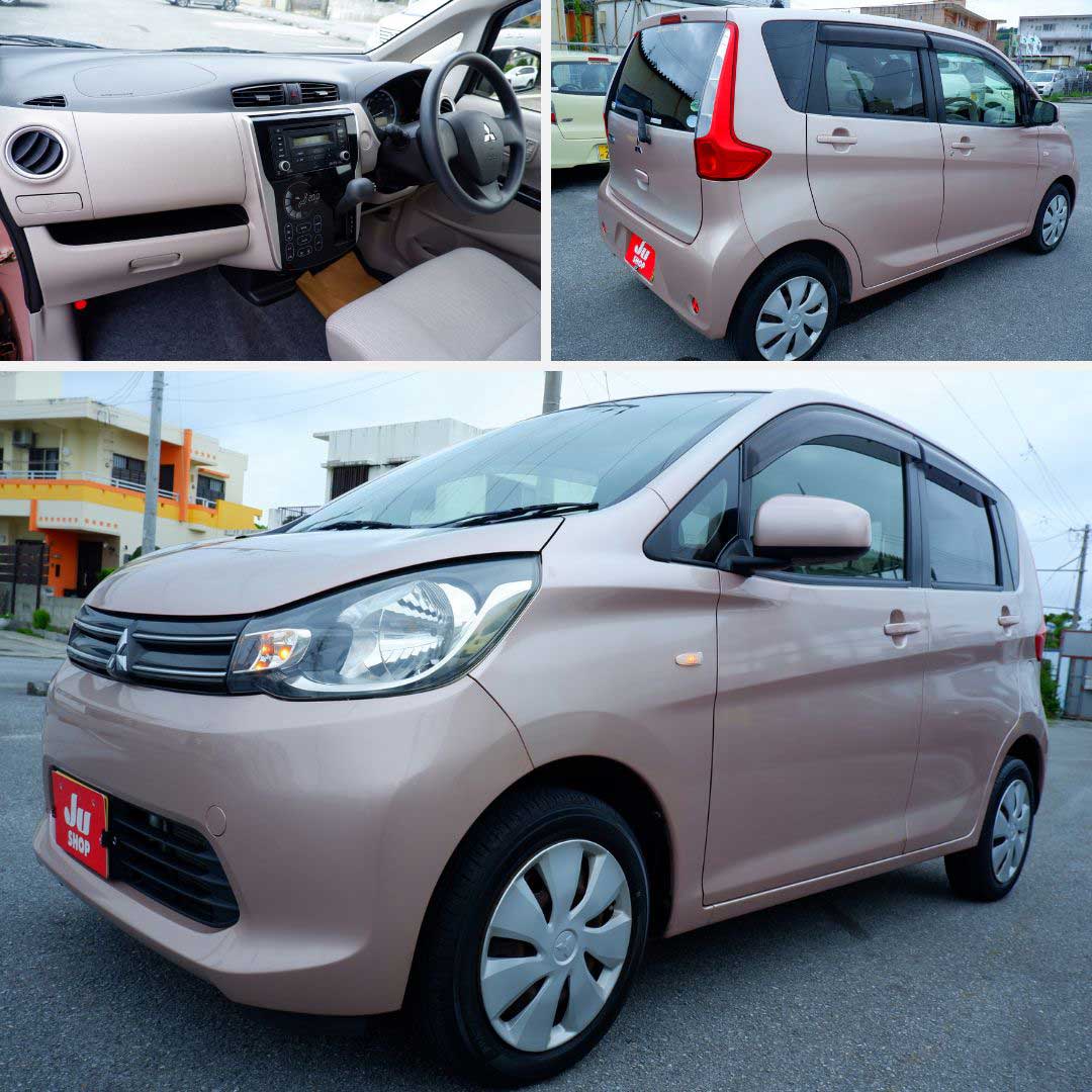 三菱 eKワゴン 660 M 可愛いピンクのEKワゴンです